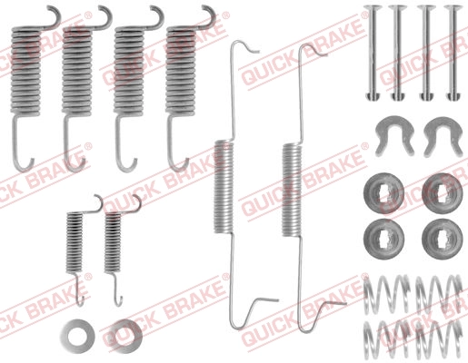 Accessory Kit, brake shoes